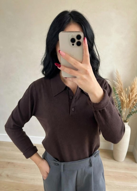 Maglia colletto 3 bottoni