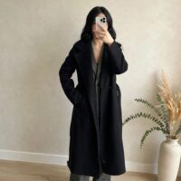 Cappotto lungo doppio petto
