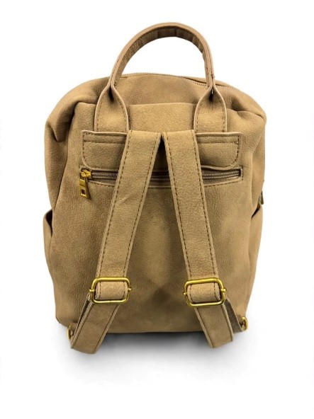 Zaino zip oro